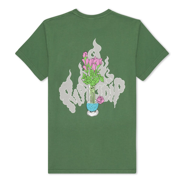 Ripndip Flower Vase Tee (Olive)