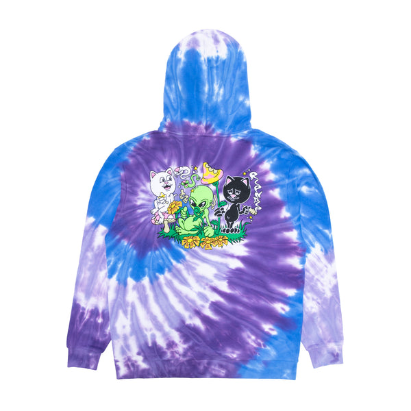 ripndip Friday Jr Hoodie (Purple/Lilac Spiral Dye)