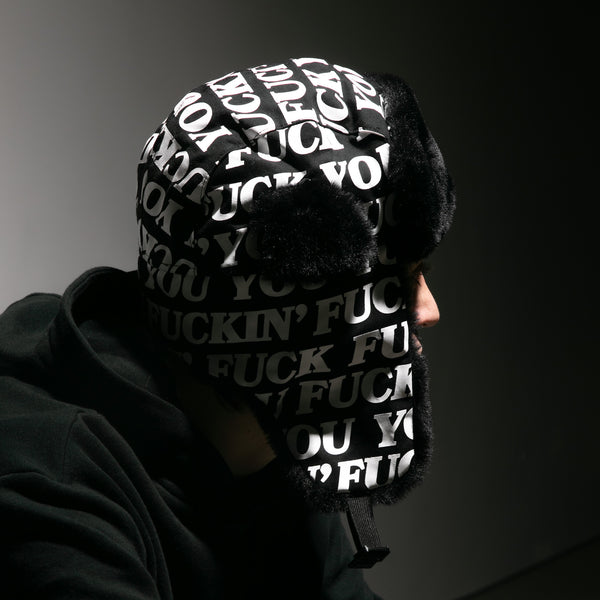 Ripndip Fuckin Fuck Aviator Hat (Black)