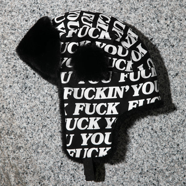 Ripndip Fuckin Fuck Aviator Hat (Black)