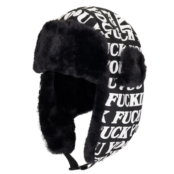 ripndip Fuckin Fuck Aviator Hat (Black)