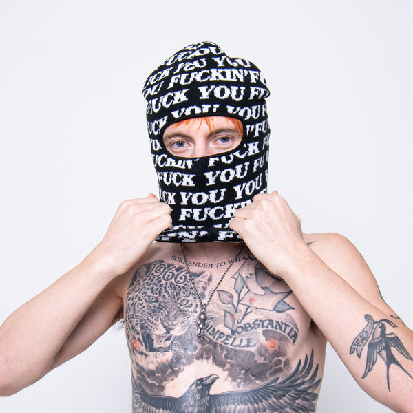 Ripndip Fuckin Fuck Balaclava (Black)