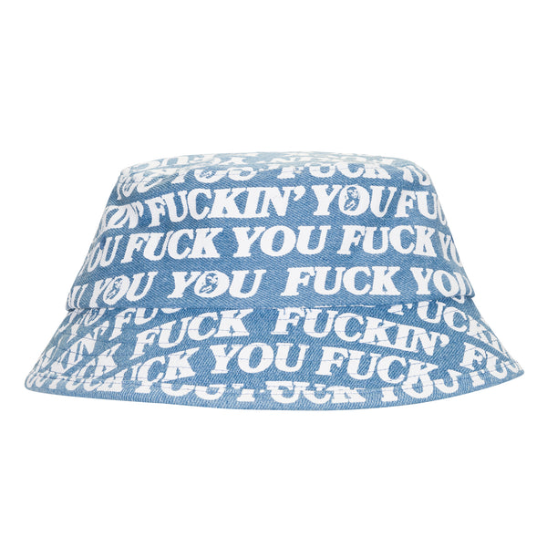 Ripndip Fuckin Fuck Bucket Hat (Medium Wash)