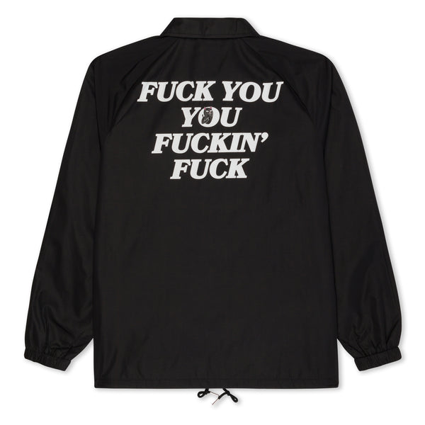 ripndip Fuckin Fuck Coaches Jacket (Black)