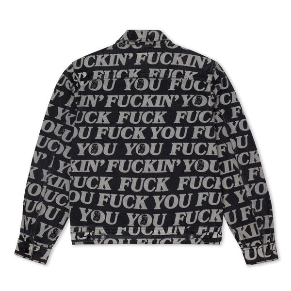 Ripndip Fuckin Fuck Denim Jacket (Black)