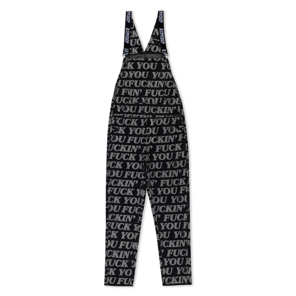 Ripndip Fuckin Fuck Denim Overalls (Black)