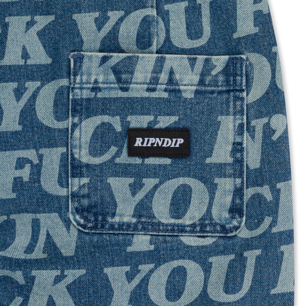 Ripndip Fuckin Fuck Denim Pants (Medium Wash)