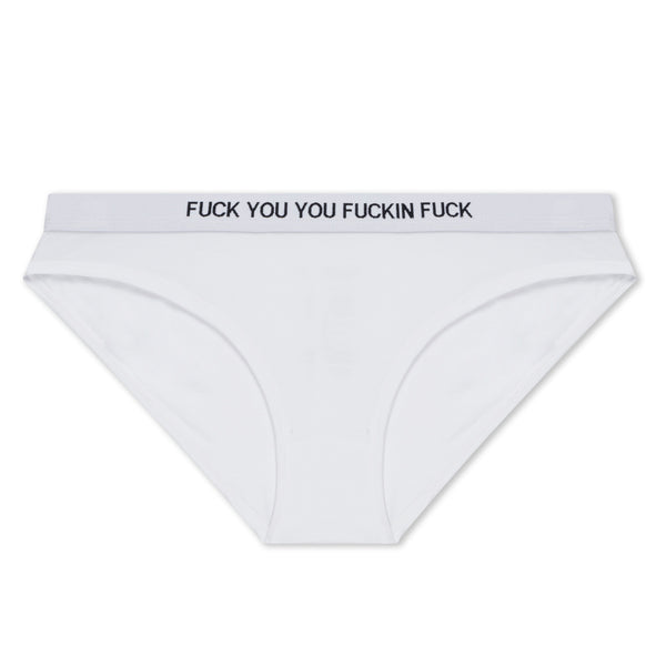 ripndip Fuckin Fuck Panties (White)