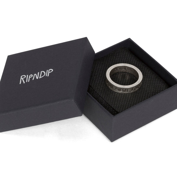 Ripndip Fuckin Fuck Ring (Silver)