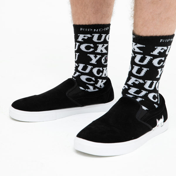 Ripndip Fuckin Fuck Socks (Black)