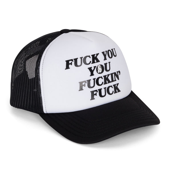 ripndip Fuckin Fuck Trucker Hat (Black)