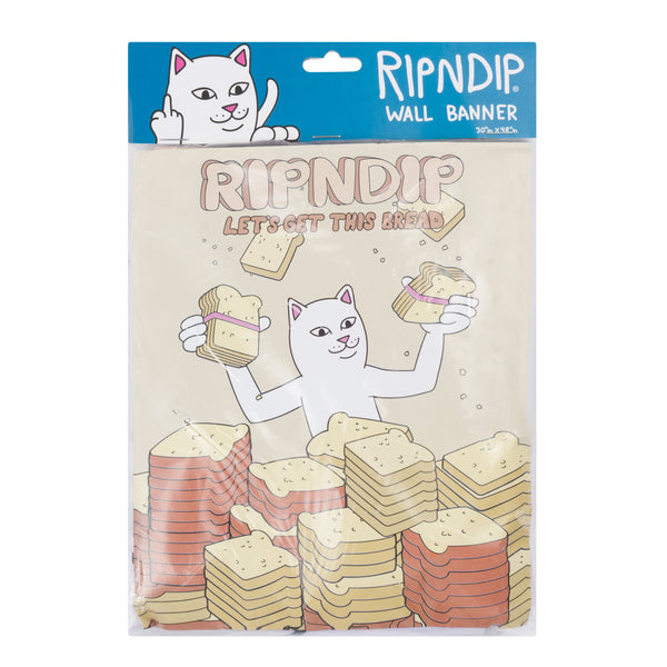 Ripndip Get This Bread Banner (Beige)