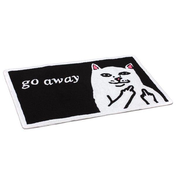 Ripndip Go Away Rug (Black)