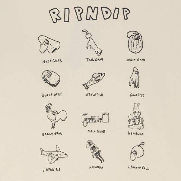 Ripndip Grabs Hoodie (Bone)