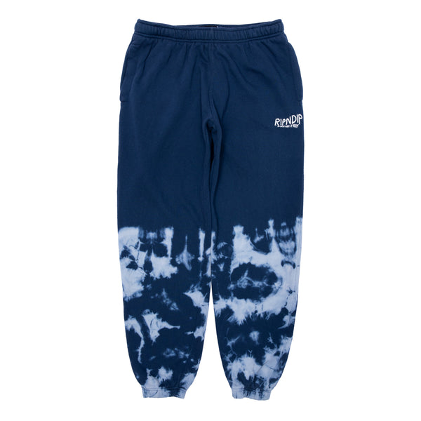 Ripndip Great Wave Sweatpants (Blue Dye)