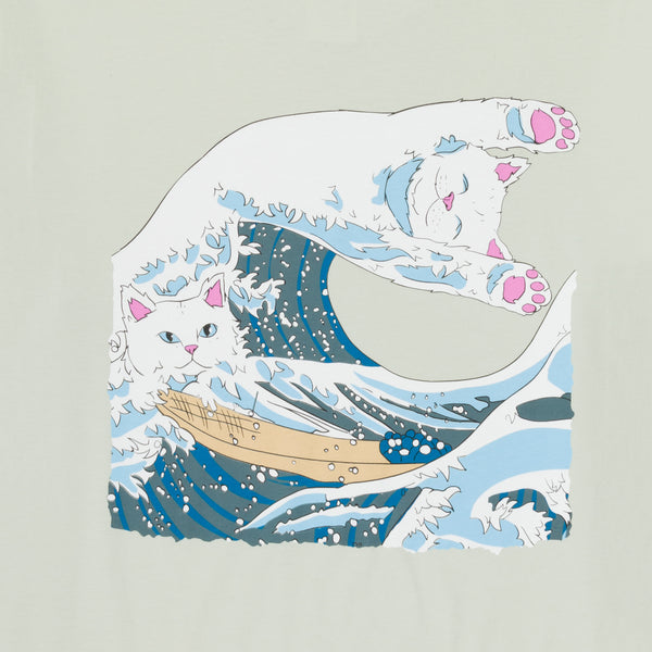 Ripndip Great Wave Tee (Sage)