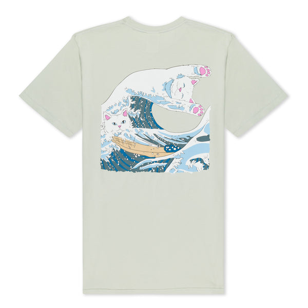 ripndip Great Wave Tee (Sage)