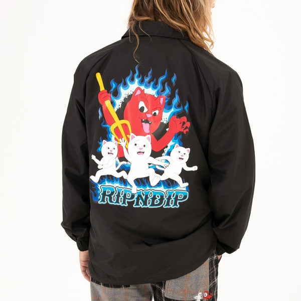 Ripndip Hades Coach Jacket (Black)
