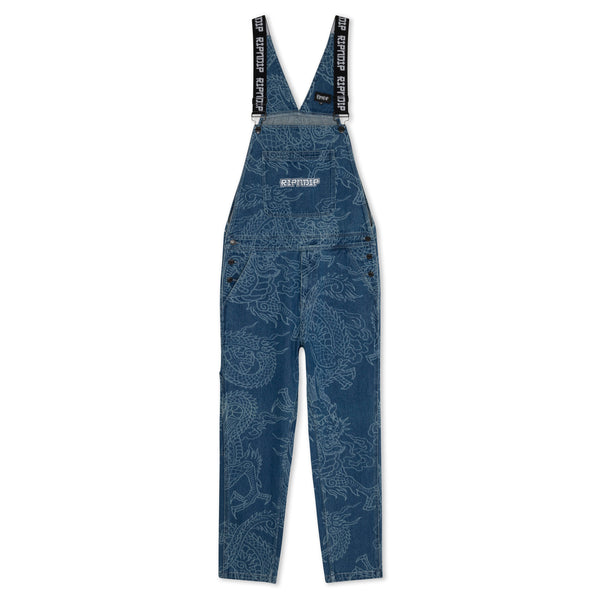 ripndip Haku Denim Overalls (Dark Wash)