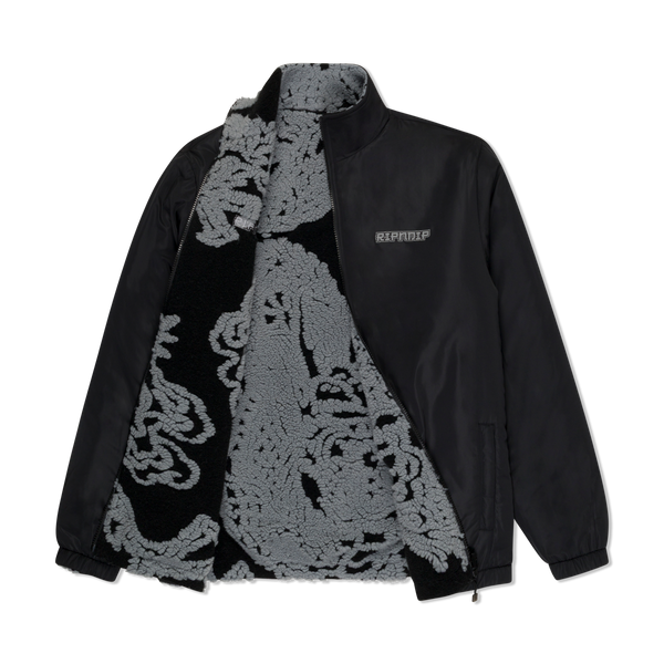 Ripndip Haku Reversible Jacket (Black / Charcoal)