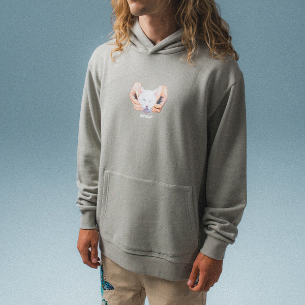 Ripndip Happy Kitty Hoodie (Sage)