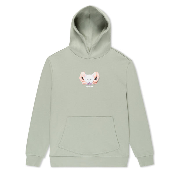 ripndip Happy Kitty Hoodie (Sage)
