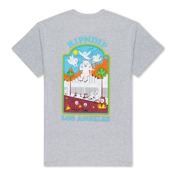 ripndip Heaven On Earth Tee (Ash Heather)