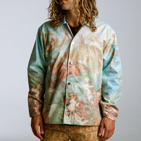 Ripndip Heavens Waiting Button Up Jacket (Multi)