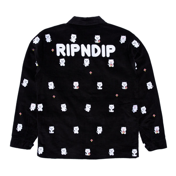 Ripndip Hello Nermy Corduroy Jacket (Black)