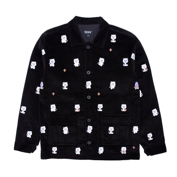 Ripndip Hello Nermy Corduroy Jacket (Black)