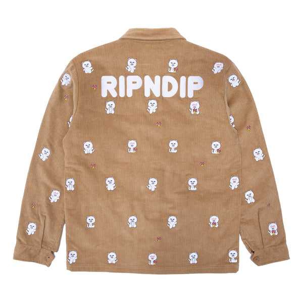 Ripndip Hello Nermy Corduroy Jacket (Tan)