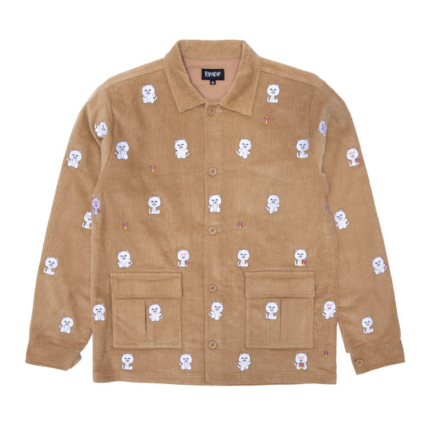 ripndip Hello Nermy Corduroy Jacket (Tan)