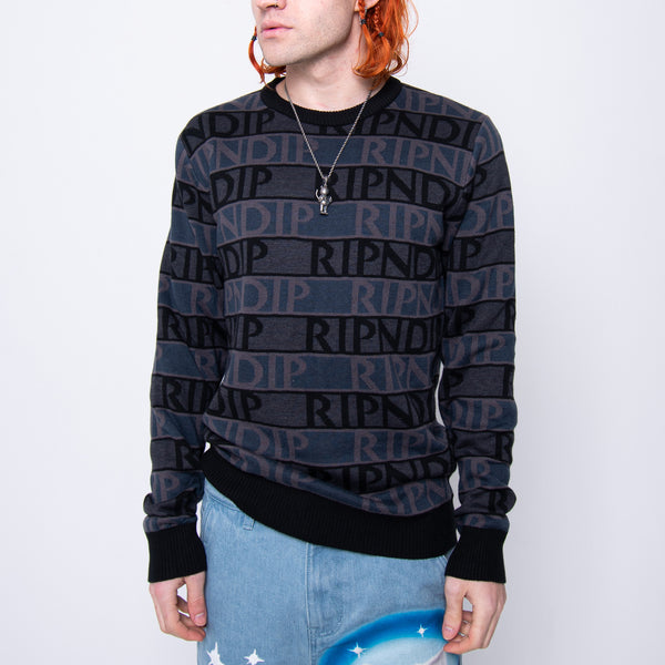 Ripndip Highland Knit Sweater (Black)