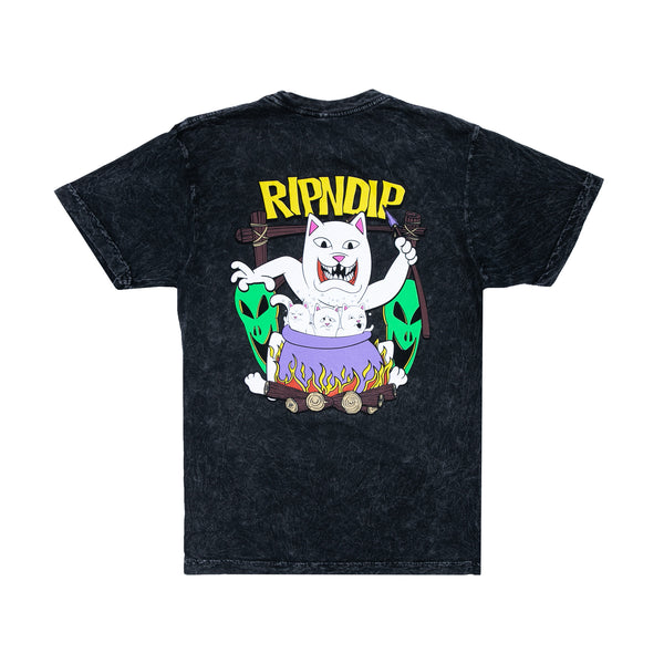 ripndip Hocus Pocus Tee (Black Mineral Wash)