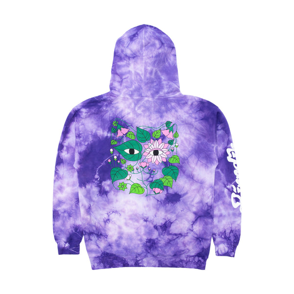 ripndip Home Grown Hoodie (Lilac Lightning Wash)