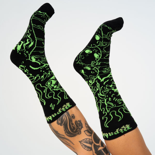 Ripndip Horntail Socks (Black)