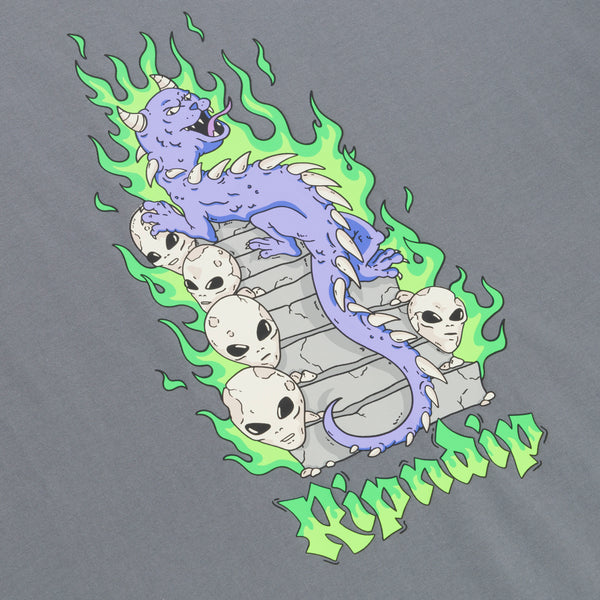 Ripndip Horntail Tee (Charcoal)