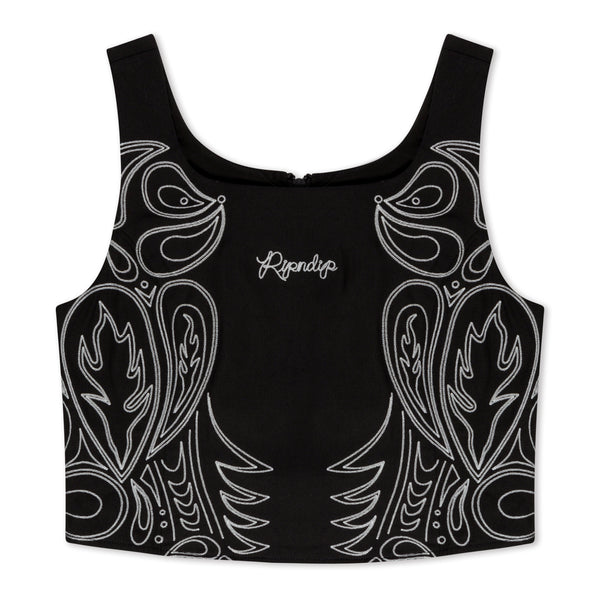 ripndip Howdy Corset Top (Black)