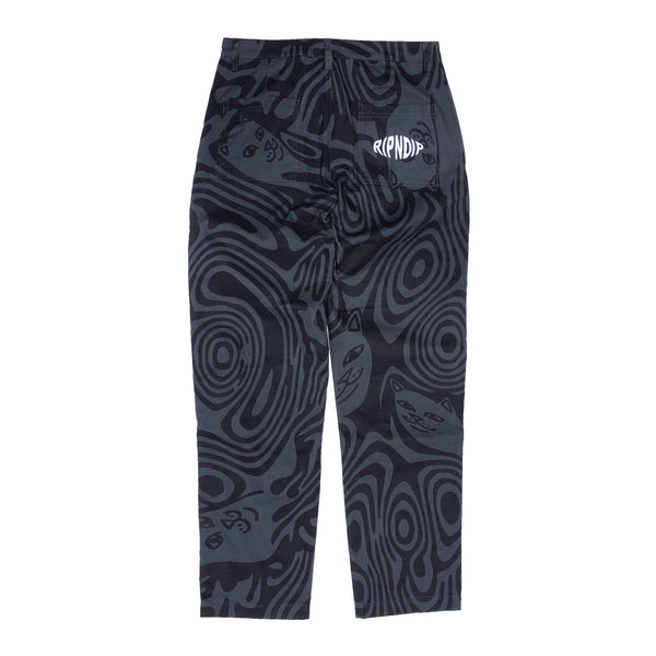 Ripndip Hypnotic Cotton Twill Pants (Black)