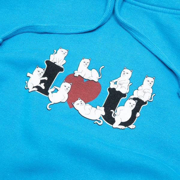 Ripndip I Heart U Hoodie (Azure Blue)