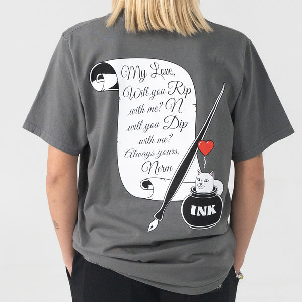 Ripndip ILY RIPNDIP Tee (Charcoal)