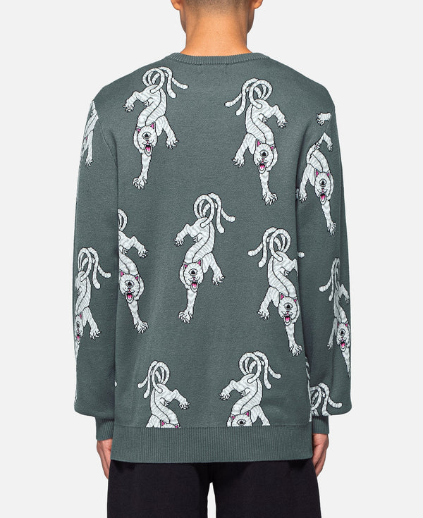 Ripndip Isobu Nerm Knit Sweater (Grey)