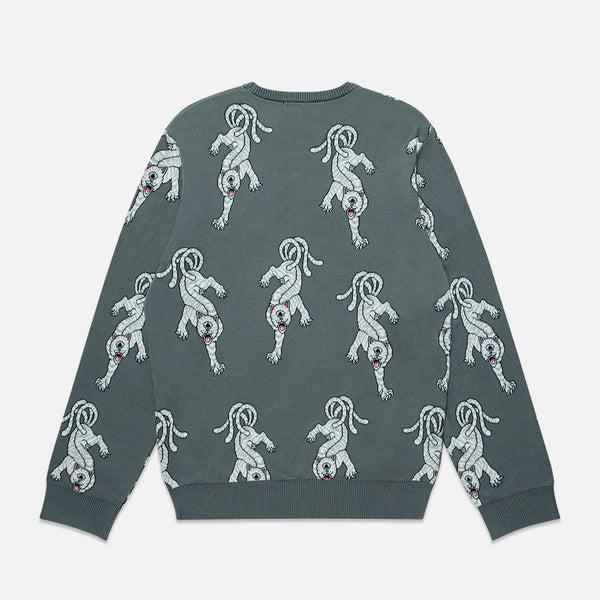 Ripndip Isobu Nerm Knit Sweater (Grey)