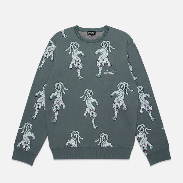 ripndip Isobu Nerm Knit Sweater (Grey)