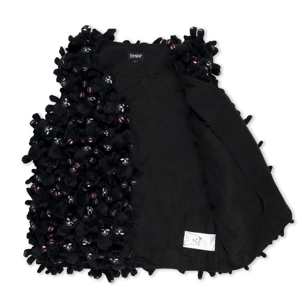 Ripndip Jermie Plush Vest (Black)