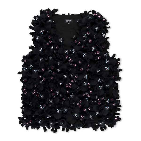 ripndip Jermie Plush Vest (Black)