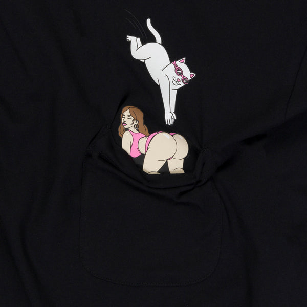 Ripndip Jumpin In Pocket Tee (Black)
