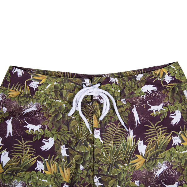 Ripndip Jungle Nerm Swim Shorts (Black)