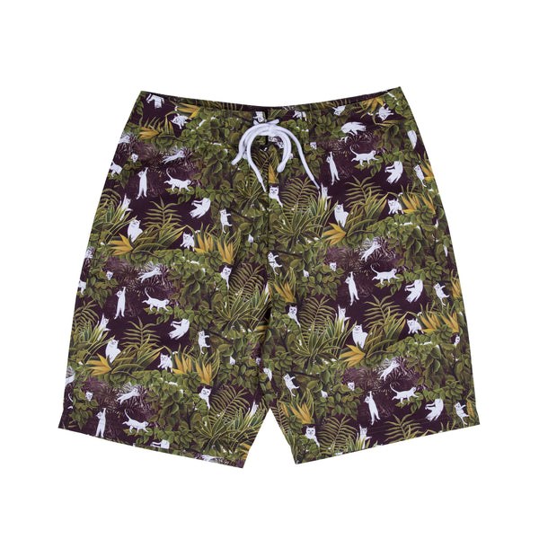ripndip Jungle Nerm Swim Shorts (Black)
