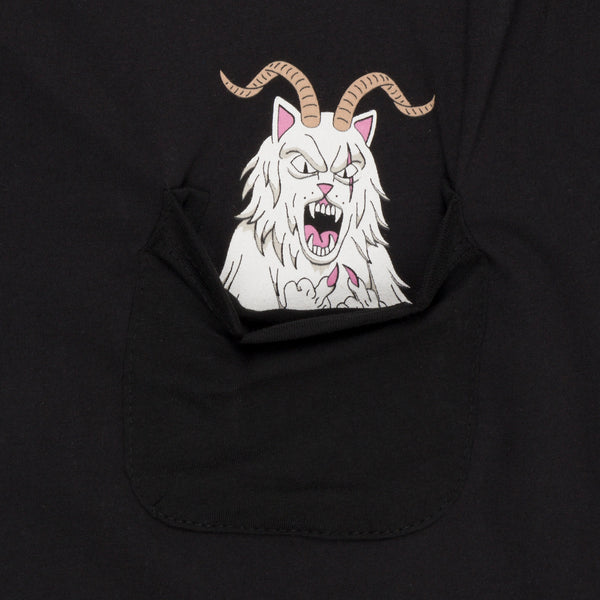 Ripndip Krampus Lord Nermal Pocket Tee (Black)